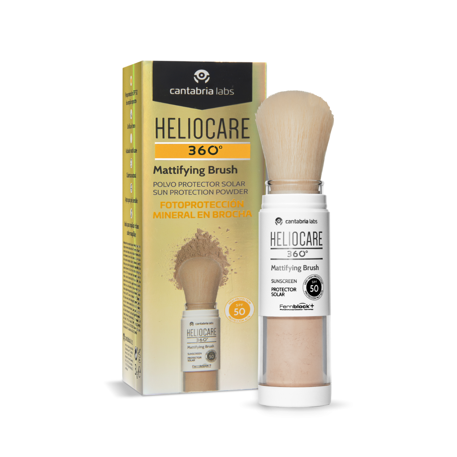 Heliocare 360 Mattifying Brush SPF 50